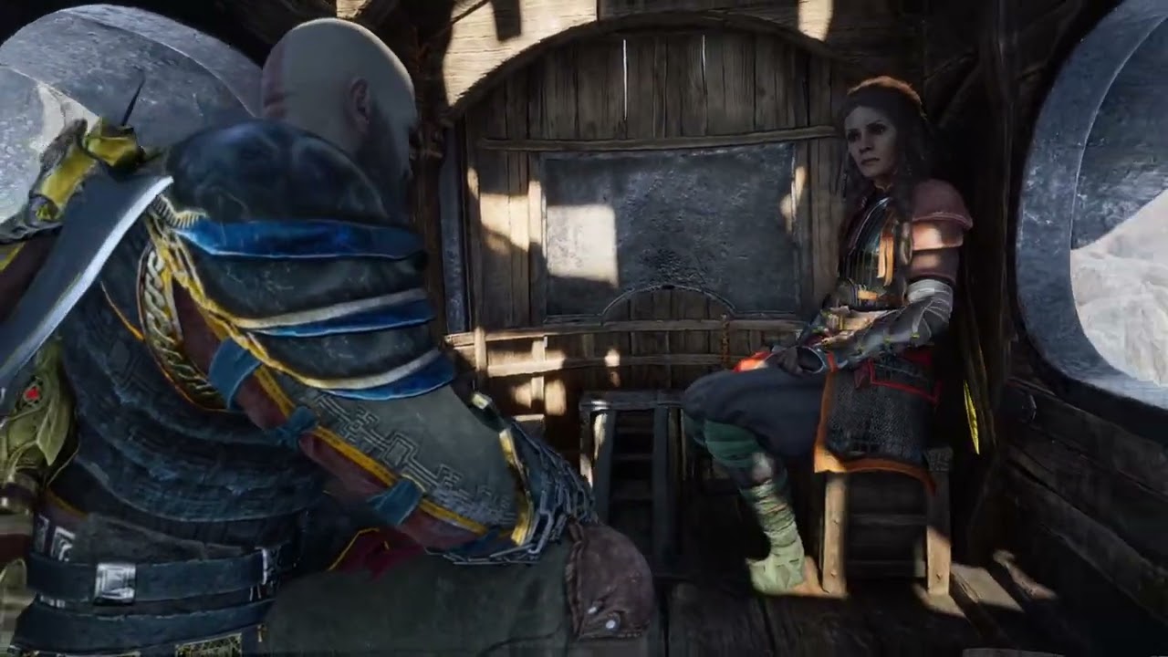 Kratos and Mimir funny moments - god of war ragnarok