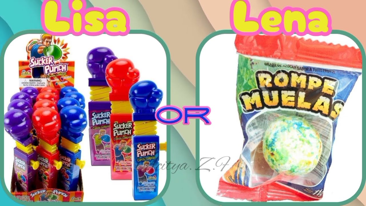 Lisa Or Lena | Do u like candy? 🍬🍭🍫#trending #viralvideo #wouldyourather #quiz #games #candy #choose