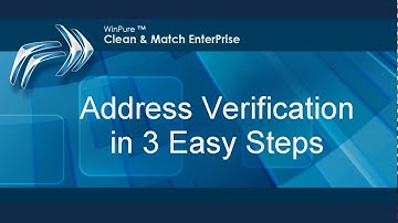 WinPure Clean & Match EnterPrise with Address Verification