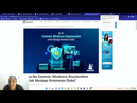 Cara Membaca CVE dan CWE | Matakuliah Sistem Pertahanan Jaringan