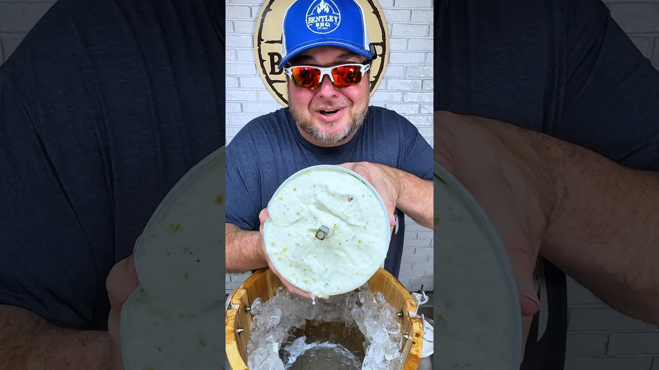 Homemade pistachio ice cream—rich, nutty, and smooth! 🍨🥜 