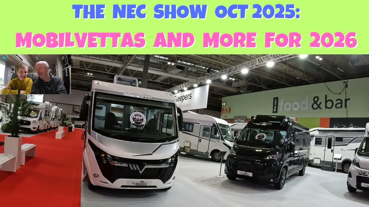 The Motorhome and Caravan Show Oct 2025 : Mobilvettas and Marquis ...