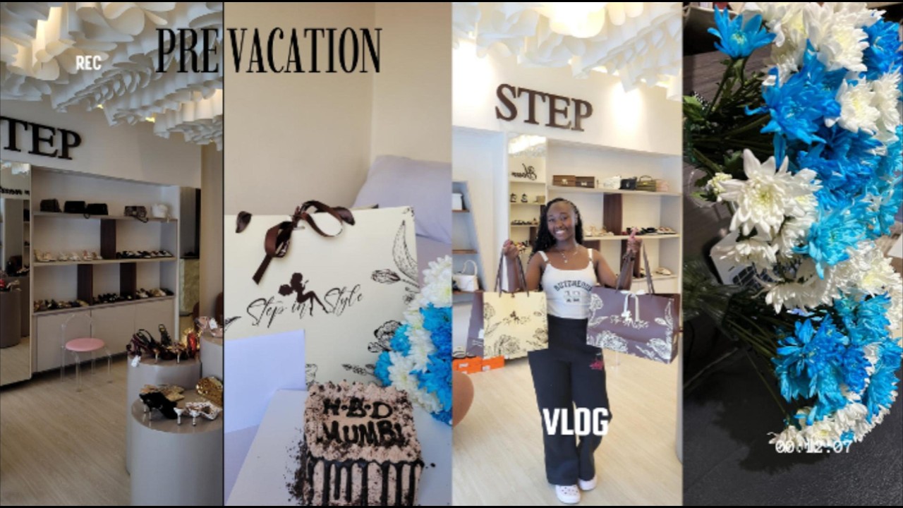 PRE- VACATION VLOG | SHOPPING | MANI-PEDI | HAIR | THRIFTING | PACKING.