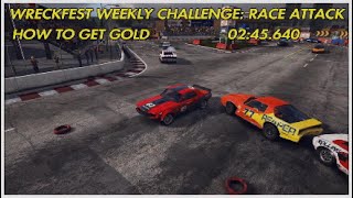 Wreckfest Weekly Challenge: Race Attack Γ How To Get Gold
