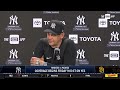 Aaron Boone recaps Yankees offense performance, Luis Gil