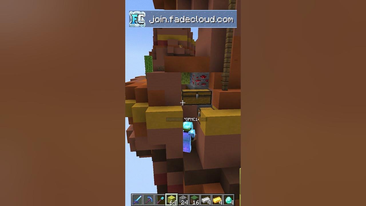 Trolling his skyblock cobblestone generator youtube