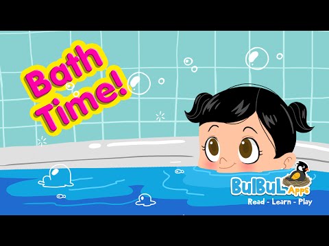 Baby Bath Time | Mother & Child Cute Bathing Animation Story | Bulbul Apps
