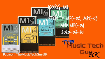 Korg M1 - Listen to Korg MPC-02, Korg MPC-03 and Korg MPC-04