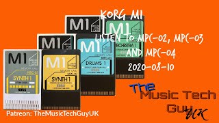 Korg M1 - Listen to Korg MPC-02, Korg MPC-03 and Korg MPC-04