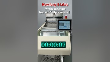Samll parts counting machine