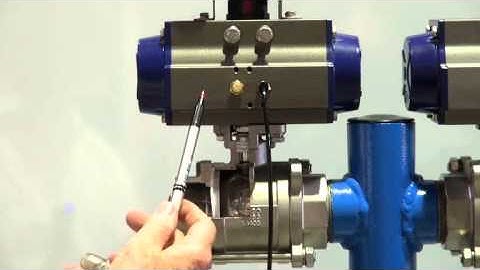 Spring Return Stainless Steel Ball Valve