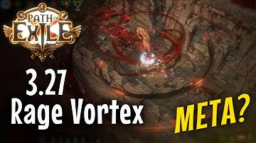 RAGE VORTEX OF BERSERKING STARTER | 3.27 path of exile keepers of the flame