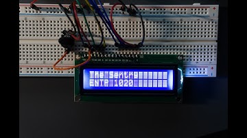 Arduino LCD Display Test Build(Timelapse)