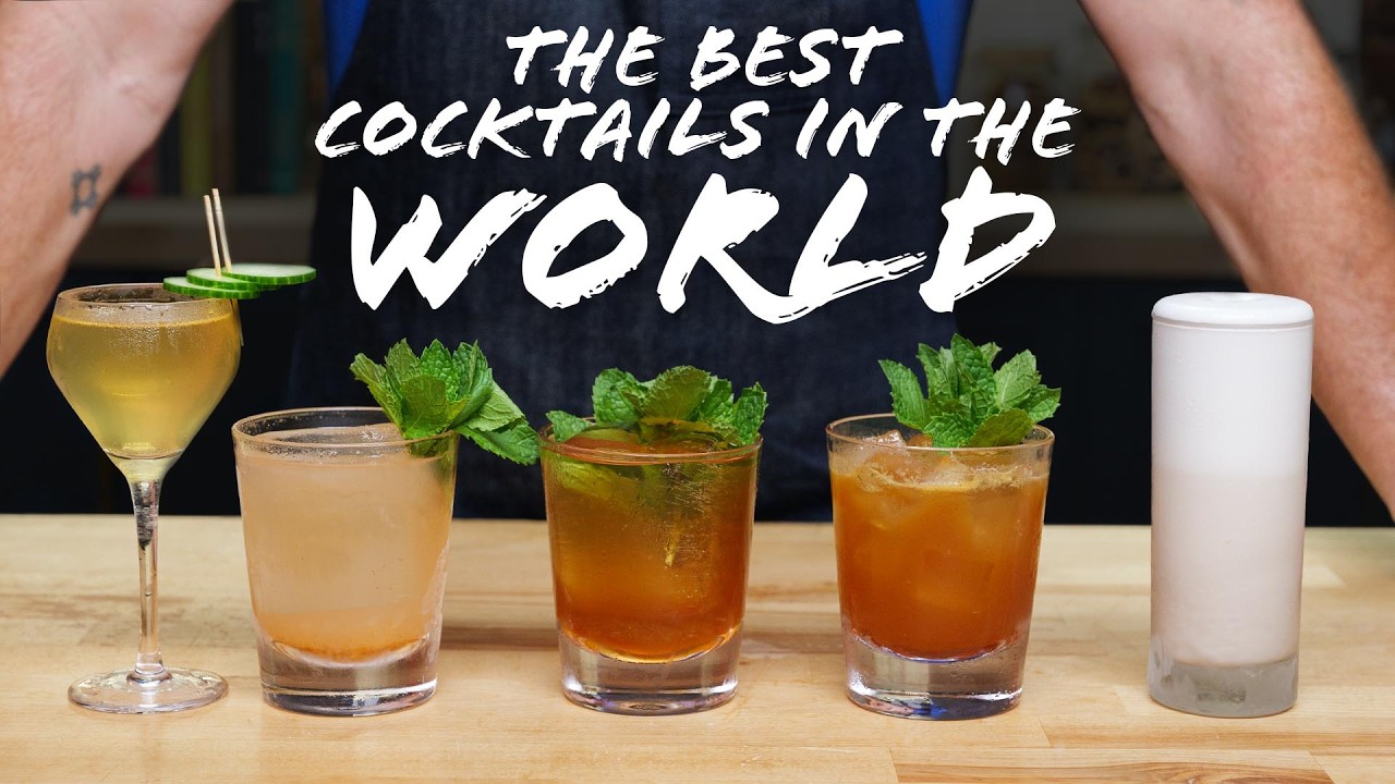 The World’s Best Cocktails Ranked: Top 5 Drinks You Can’t Miss