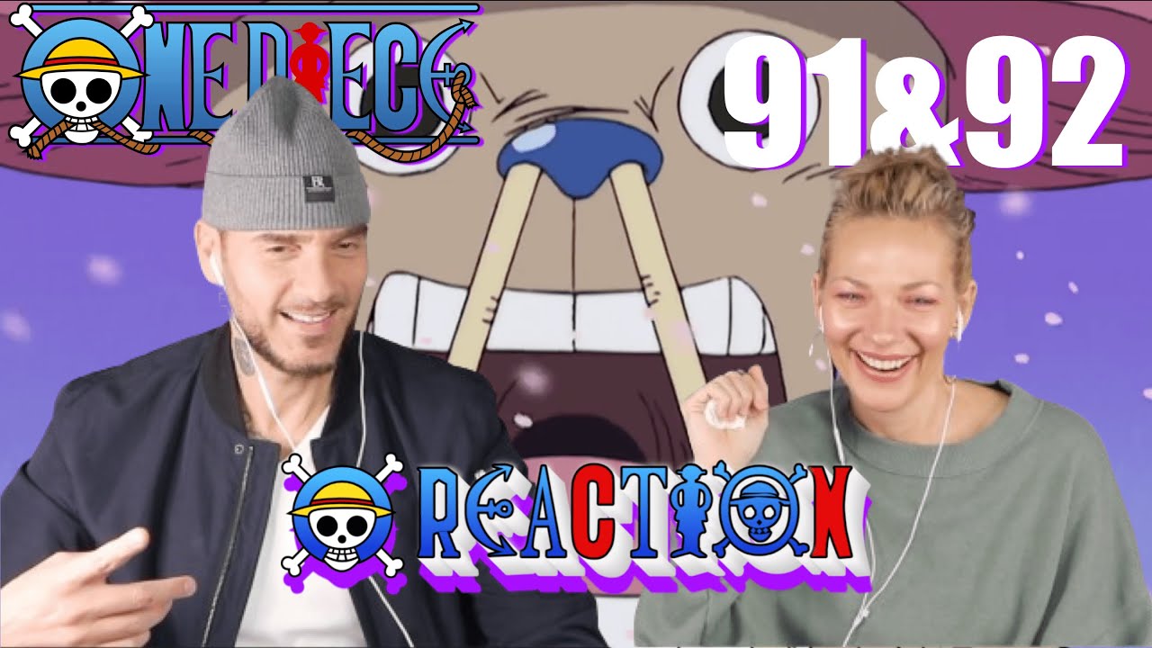 ONE PIECE EPS. 91/92 | The Straw Hats set sail with CHOPPER 🦌 👒 | couples first time watching