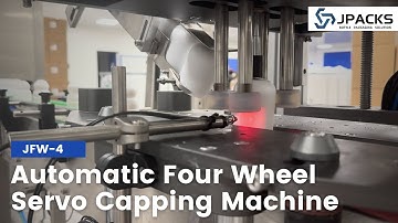 JFW-4 Four Wheel Clamping Servo Capping Machine