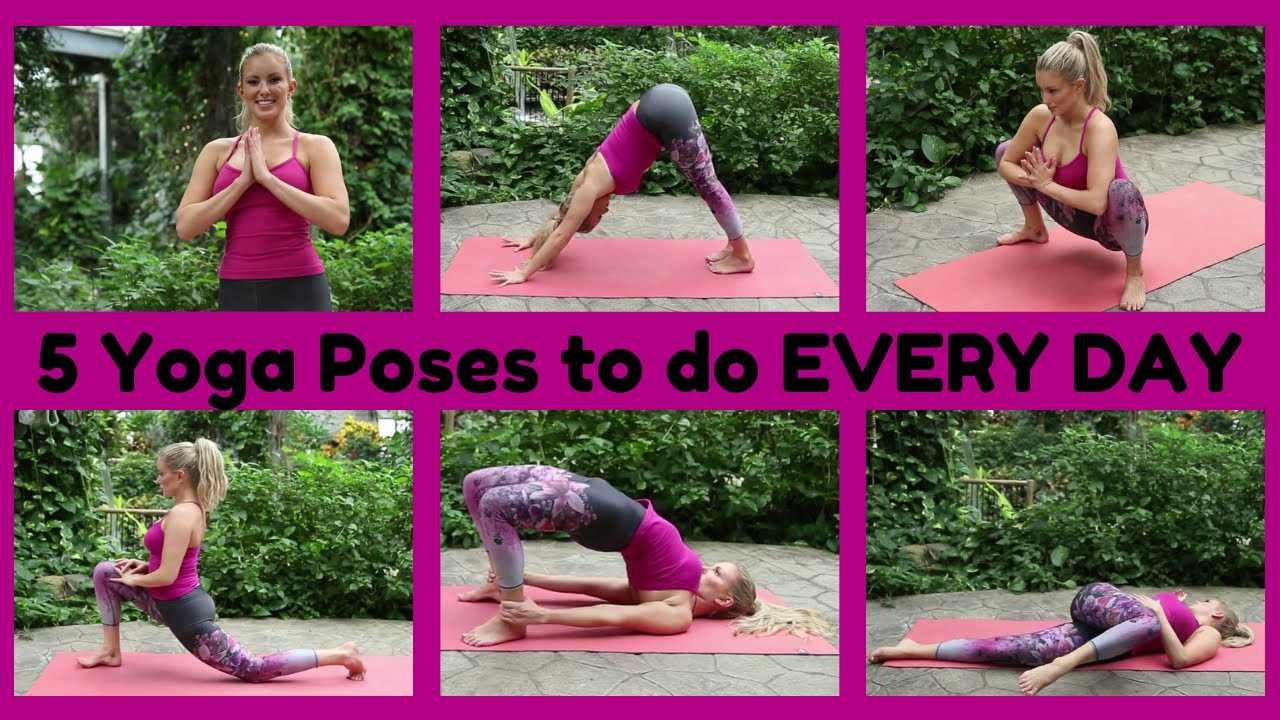 32 Yoga Poses To Do EVERY DAY 🧘 32 Yoga Poses To Do EVERY DAY 🧘