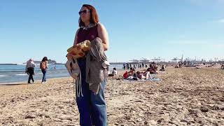 Walking Along The Beach Cabanal | Valencia Spain | Part 18