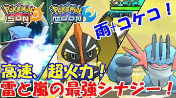 ポケモンsm雨パ