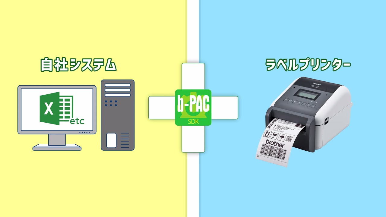 ラベルプリンタを使ったQRコードラベルの作成方法の紹介