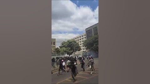 MAANDAMANO  IN NAIROBI CBD OVER FINANCE BILL 2024 IN PARLIAMENT PROTESTS IN KENYA