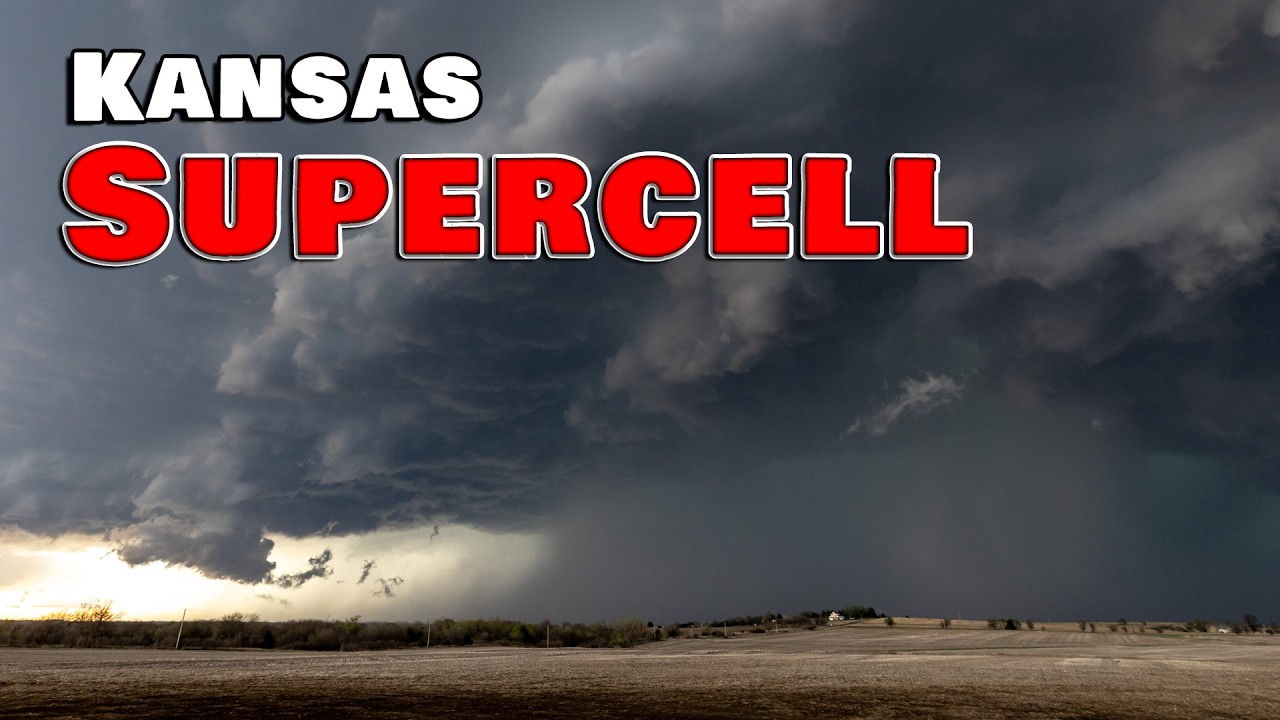 Kansas Supercell Hail Storm - 9 April, 2026 - YouTube