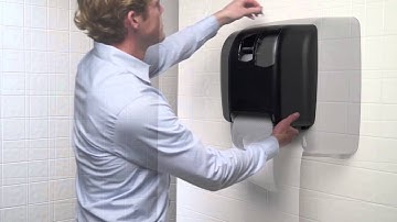 SofPull® High Capacity Towel Dispenser - Loading Instructions