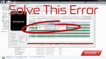 Sp Flash Tools Error Solve . PMT Change For The Rom : It Must Be Downloaded 2017