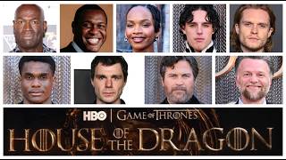 HOUSE OF THE DRAGON Season 3 cast interviews - Steve Toussaint, Tom Glynn-Carney, Matthew Needham