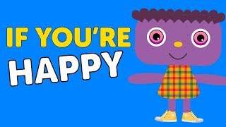 If You're Happy İngilizce Bebek ve Çocuk Şarkısı | Altyazılı Çizgi Film Şarkıları | Akıllı Bıdık Resimi