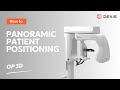 Dexis orthopantomograph op 3d  panoramic patient positioning