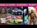 Gta 5 online weekly update new 4x event special cargo money rewards podium car pvp gta5 update