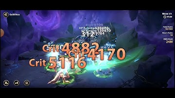 World First, maybe. Level 2 Guild Boss unlocked single-handed ‎@InfiniteMagicraid 