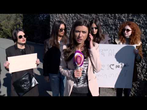 GDS დილა -  1 აპრილის ხუმრობა,  ნანუკა გიორგაძის ჩართვა