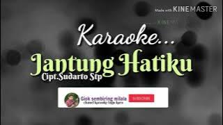 JANTUNG HATIKU Tone cowok | Karaoke lagu karo