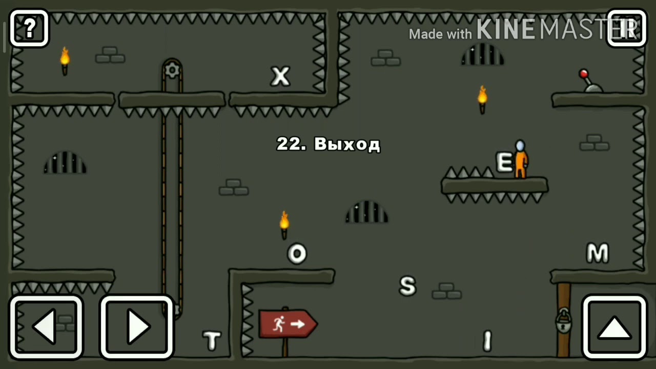 Как пройти 22 уровень в *one Level 3 :стикмен побег из тюрьмы *