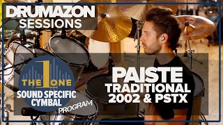 Paiste Traditionals, 2002 & PSTX Sound Specific Cymbal Demo, Pack 29 Serial No's 0225 to 0232