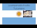 La empanada Argentina con tortillas de hojaldre