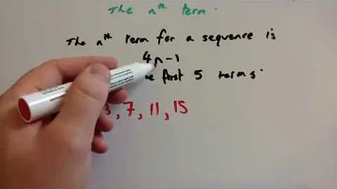 The nth Term - Corbettmaths