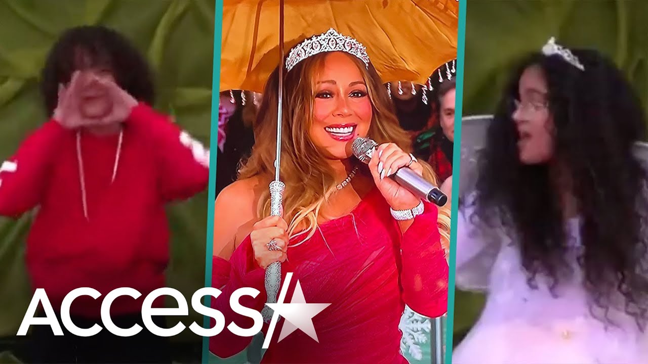 Mariah Carey's twins were the stars of her Thanksgiving Day parade ...