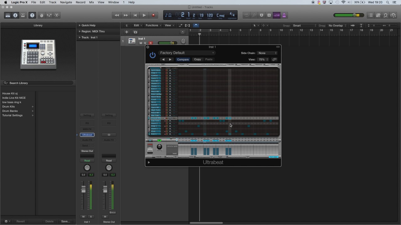 Logic Pro X Drum Sequencer YouTube