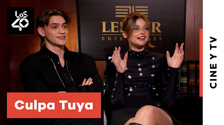Entrevista a NICOLE WALLACE y GABRIEL GUEVARA por CULPA TUYA: “No me importa la presión” | LOS40