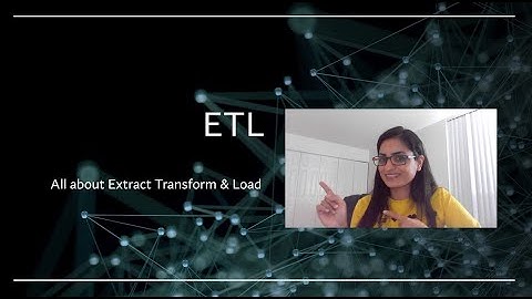 ETL (Extract Transform Load) ? | Data Warehouse | Data Engineering