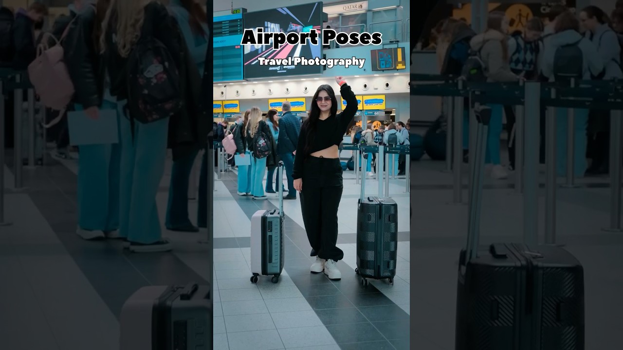 Best Airport Pose Ideas | Airport outfit | Minisha Pathak 