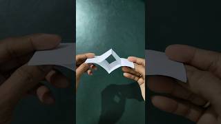 How to make super spinning paper toy,#shorts #spinning
