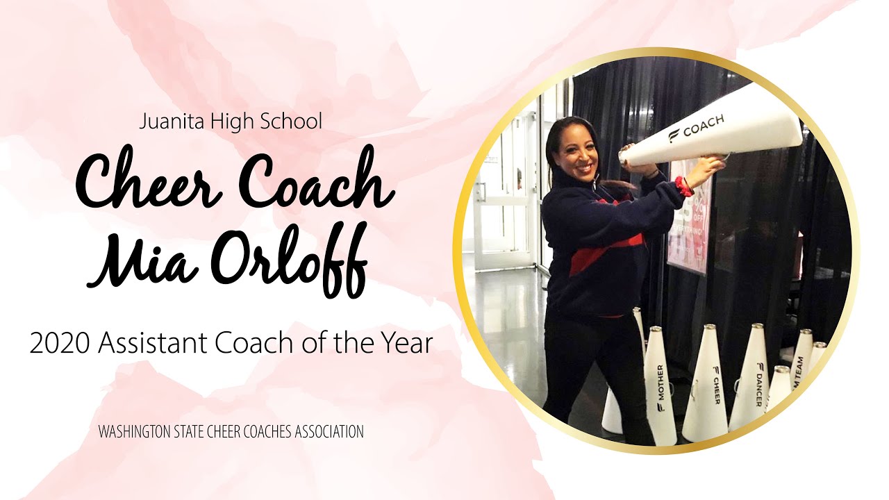2020 Juanita Cheer Coach named WSCCA's Assistant Coach of the Year - YouTube