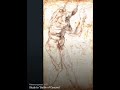 Художник Микела́нджело Буонарро́ти. Италия. Эскизы и этюды. Часть 4