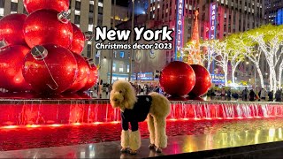 New York Christmas Walking Tour Holiday Season Radio City Music Hall To Times Square Walk Through