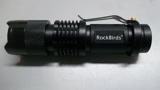 Product Review: Rockbirds LED Flashlight 2 pack only $9.99