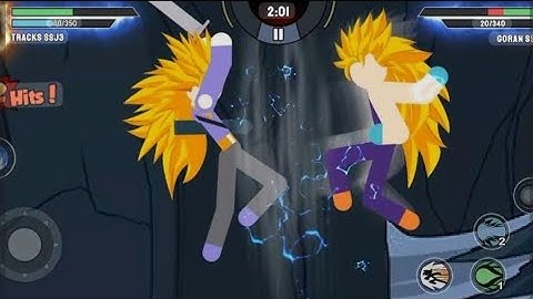 Super saiyan 3 Gohan VS Super saiyan 3 Trunks Full Fight Video Stick Fight Game ☠️ 